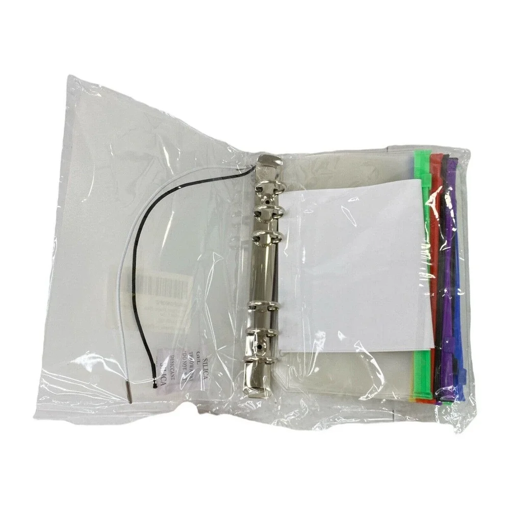 FJCA Rainbow Tab 12-Pocket Budget Binder